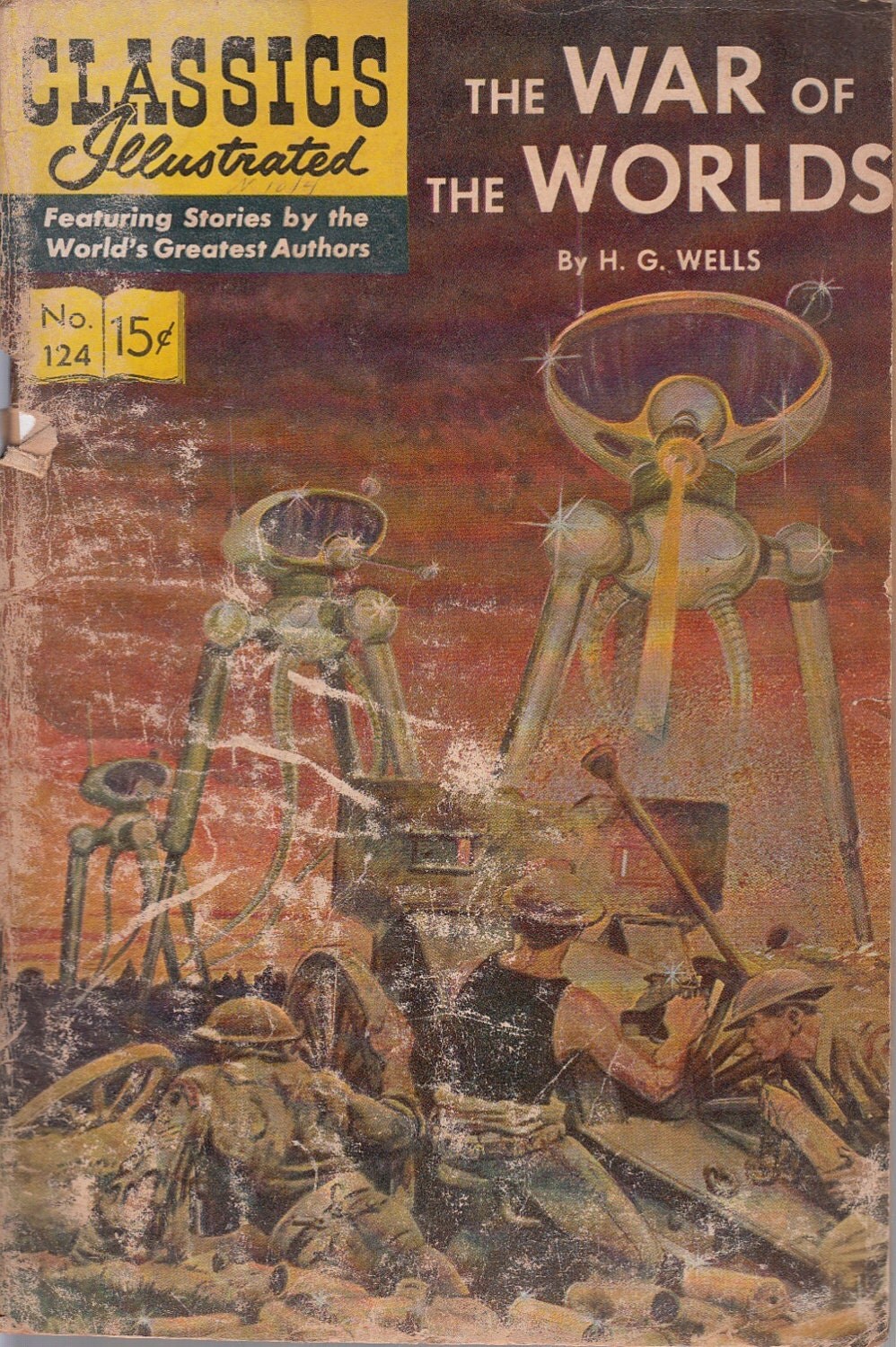war of the worlds illustrated