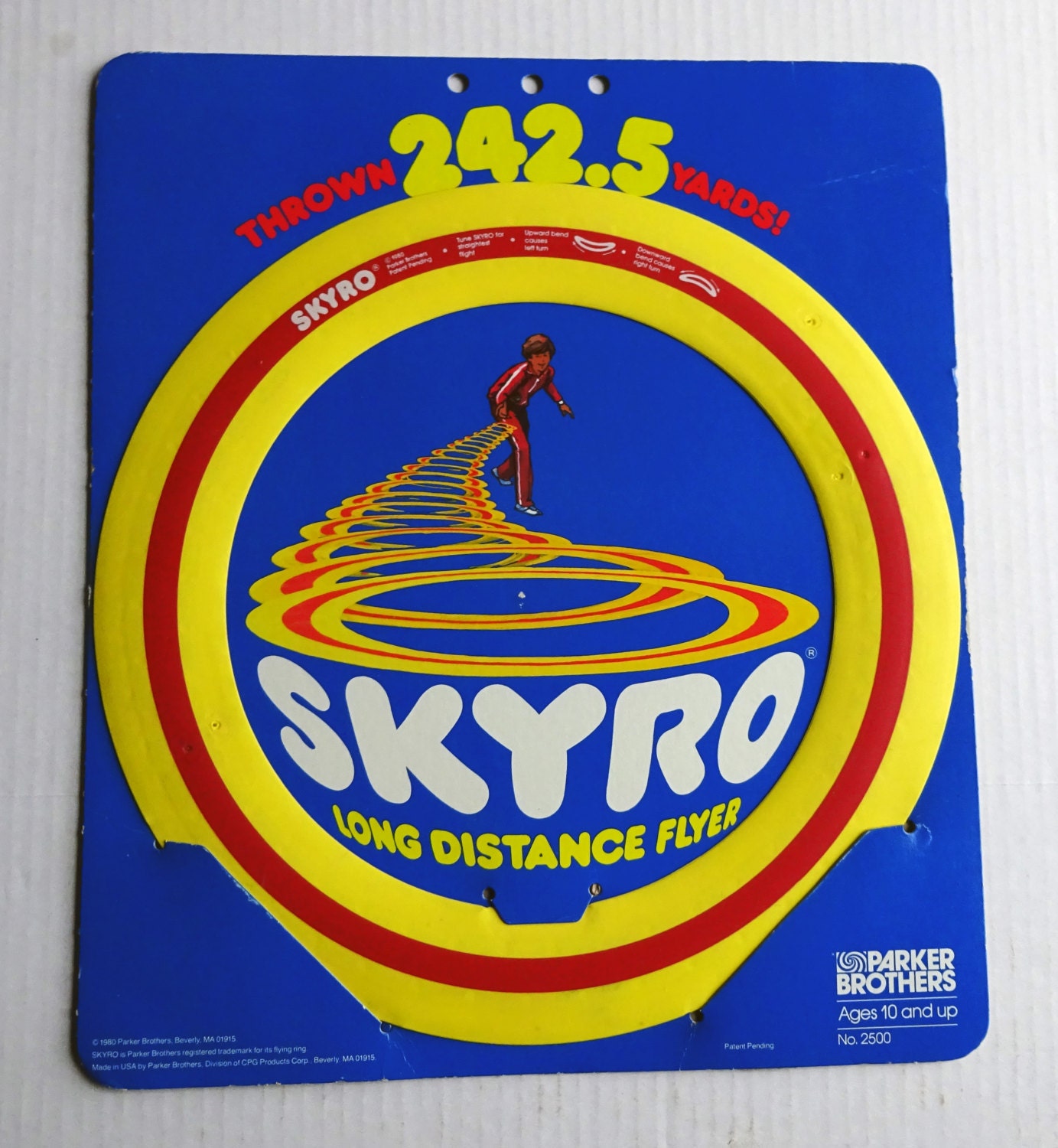 Vintage Skyro Long Distance Flyer vintage frisbee Parker