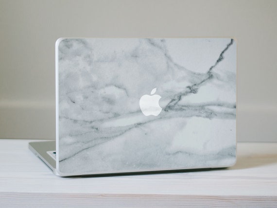 Marble MacBook Decal - Genuine Marble Vinyl Laptop Skin