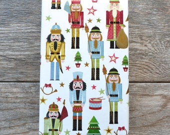 Nutcrackers Christmas Wrapping Paper, 2 Feet x 10 Feet