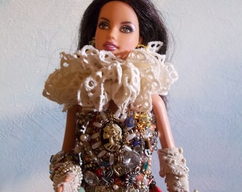 Bag Lady Barbie by Notyourmothersbarbie on Etsy