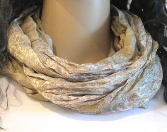 Silk Infinity Scarf