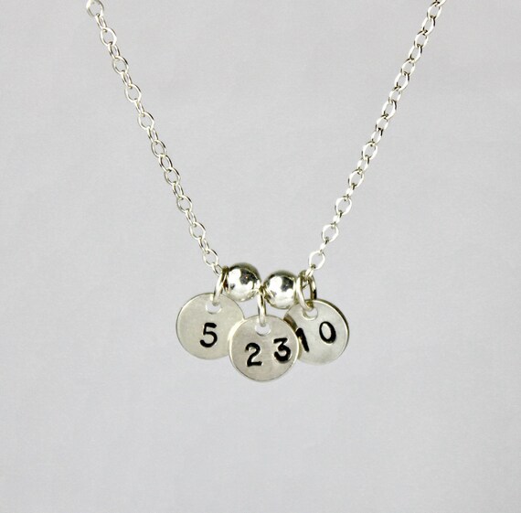 Special Date Necklace Dates Jewelry Anniversary And