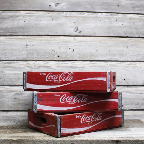 Vintage Coca Cola Soda Crate