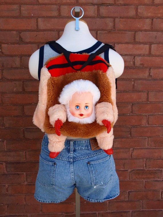 creepy plush backpack