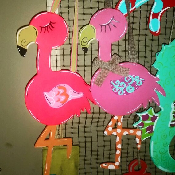 FLAMINGO Unfinished Wooden Craft Shape Do-It-Yourself