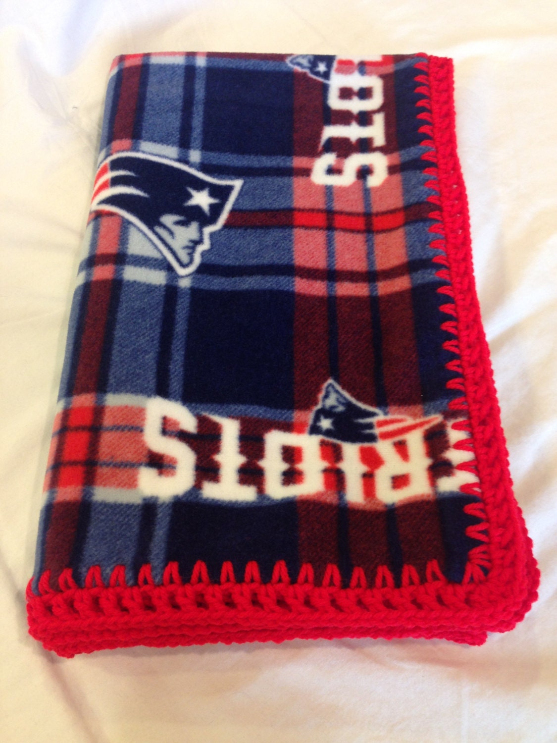New England Patriots Fleece Baby Blanket