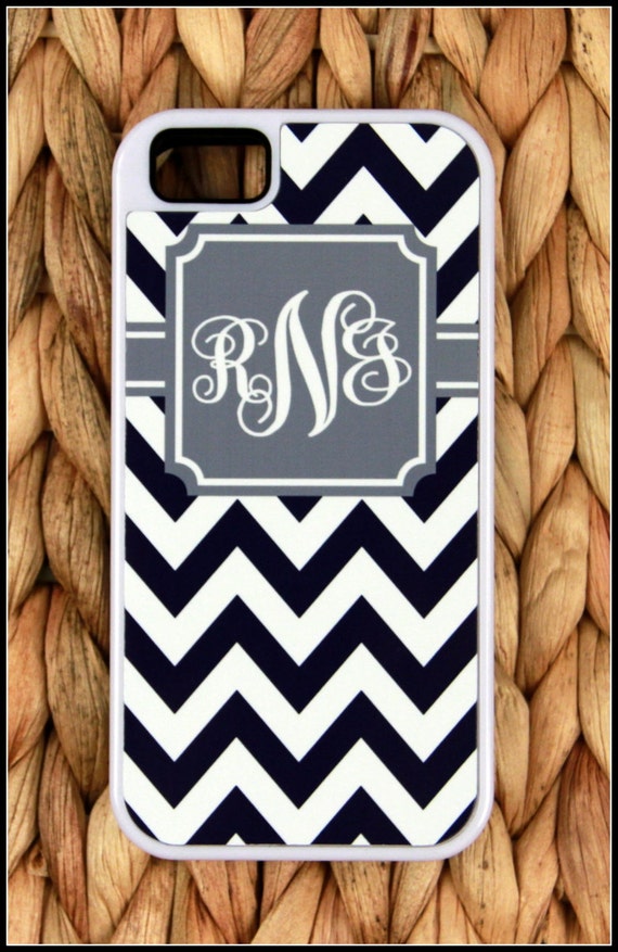 Items similar to Personalized iPhone Case School Colors Monogrammed