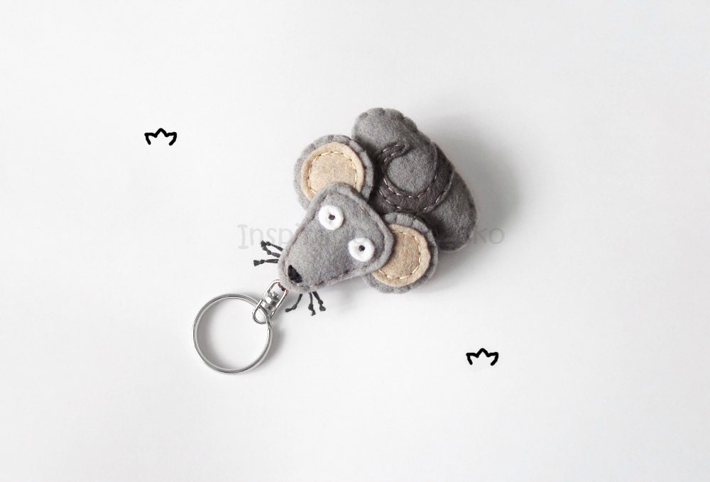 plush keychain diy