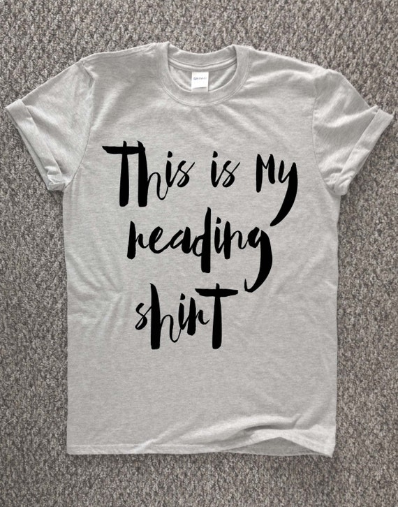 reading is fun tshirt