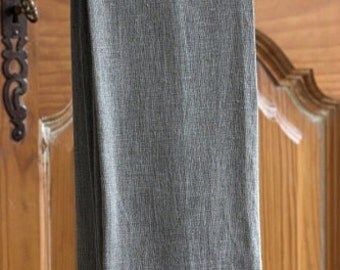 Linen Hand Towel with Double Stitched Edge