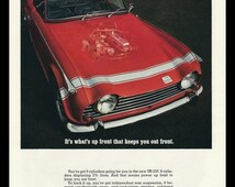 Unique red sports car related items | Etsy