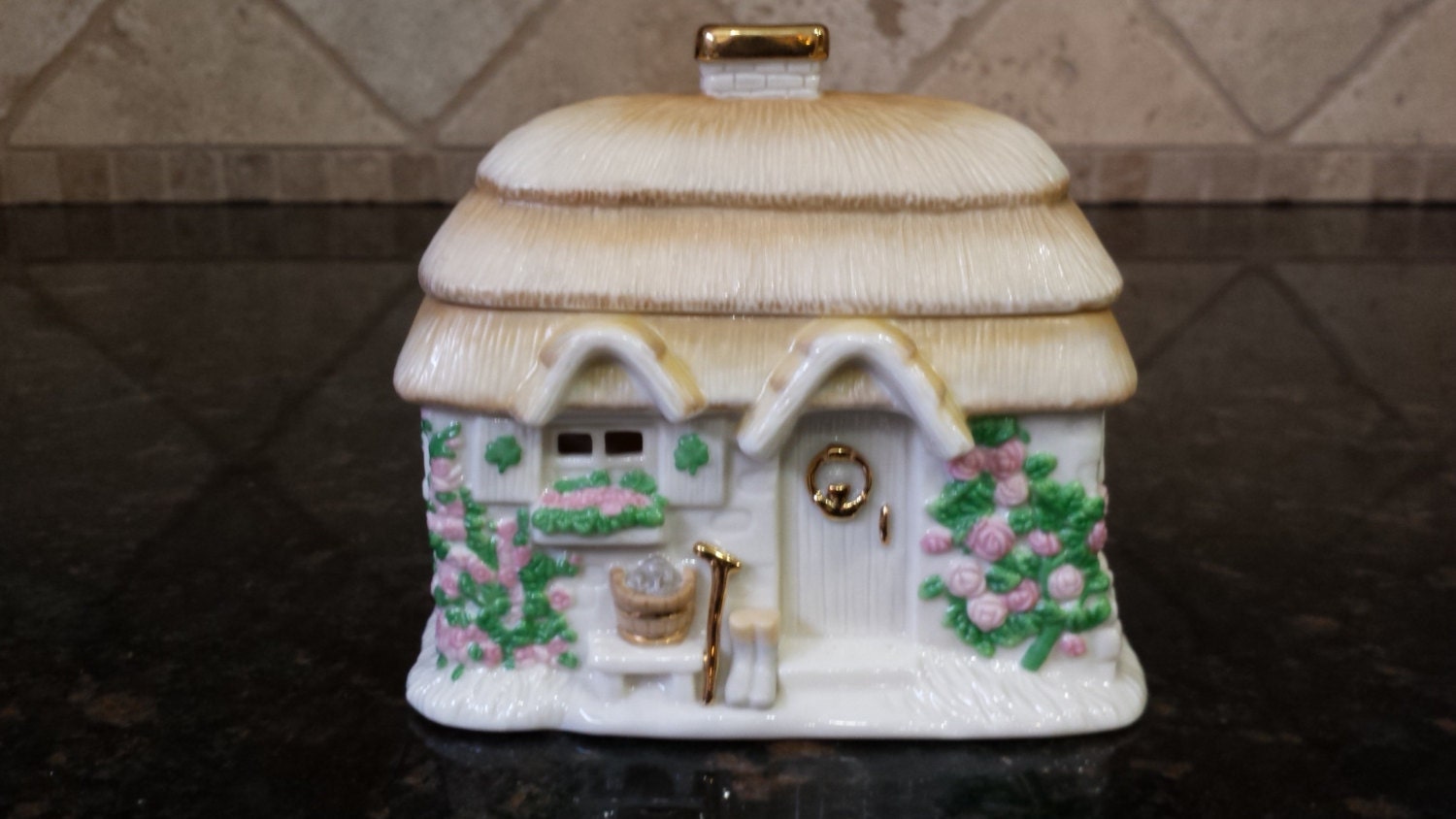 LENOX The Irish Blessing Music Box by KatsVintageTreasures on Etsy