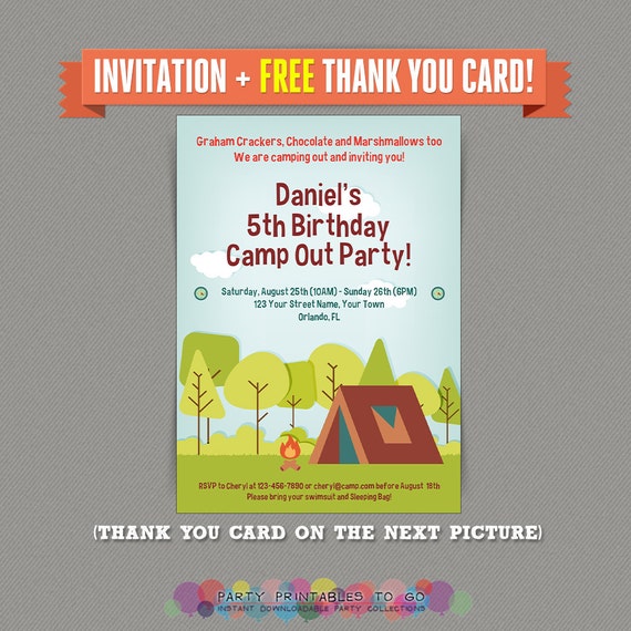 Free Party Invitations To Print At Home 8