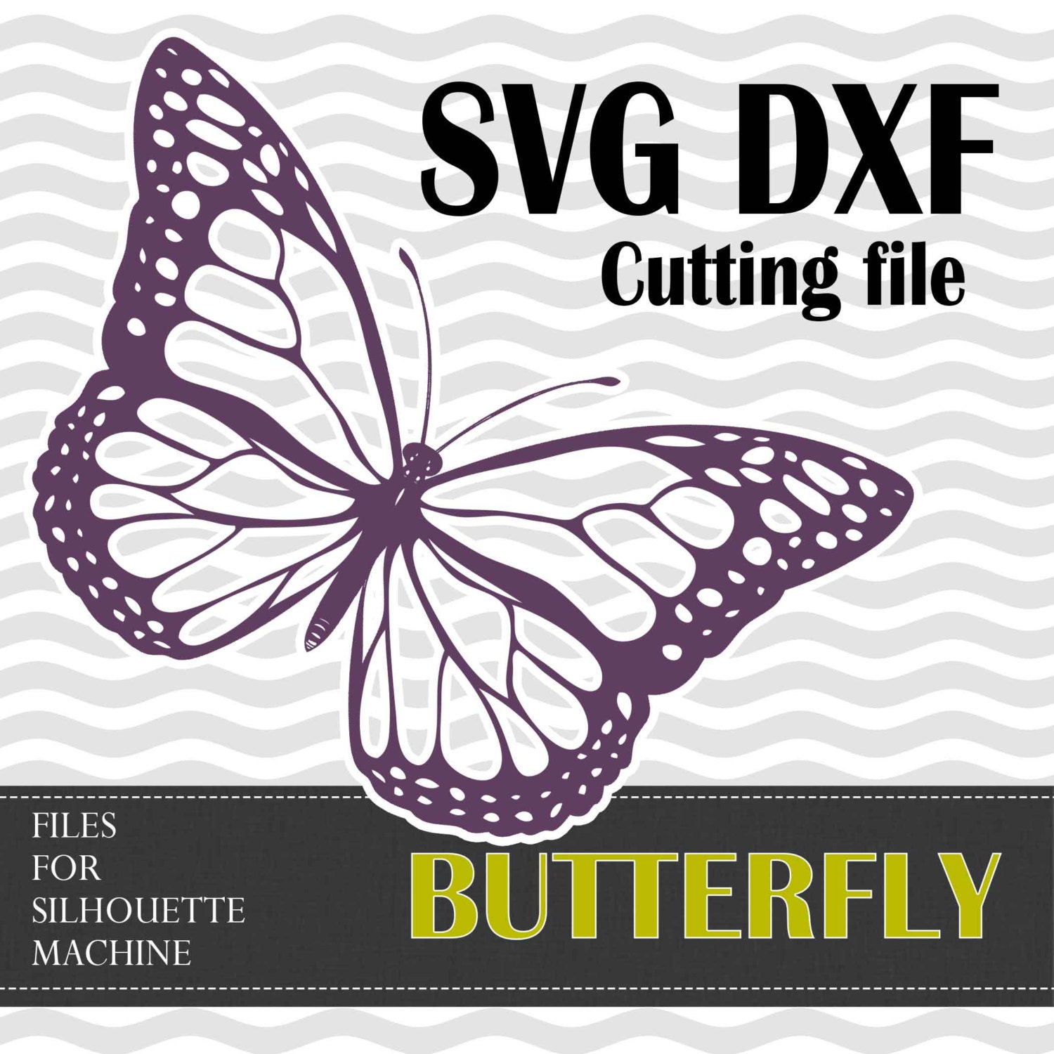 Download Monarch BUTTERFLY design, SVG, DXF, vinyl cut files, for ...