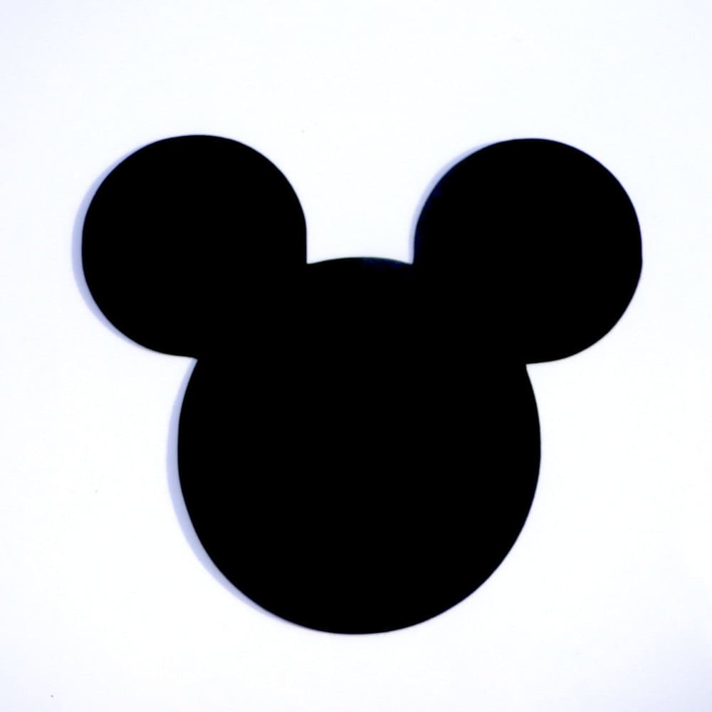 4 Mickey Mouse Head Ears Die Cut Disney39s Mickey