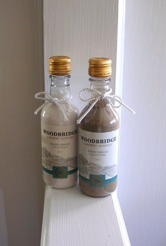 Wine Bottle Salt and Pepper Shakers/Bar Decor/Bar