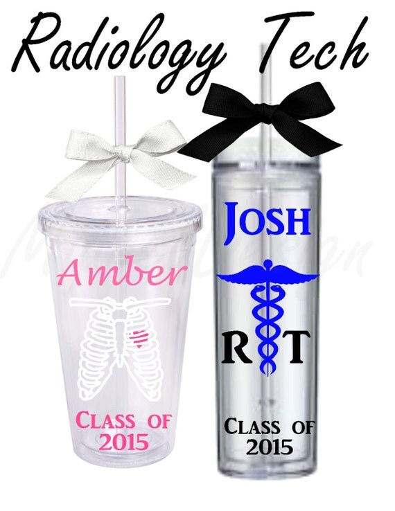 1 Radiology Tech Personalized Tumbler Radiology by MiabelDesign