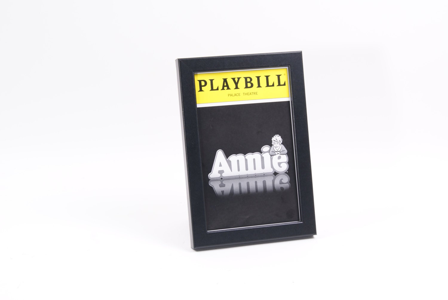 Playbill Frames in Black Broadway OffBroadway Theatre and