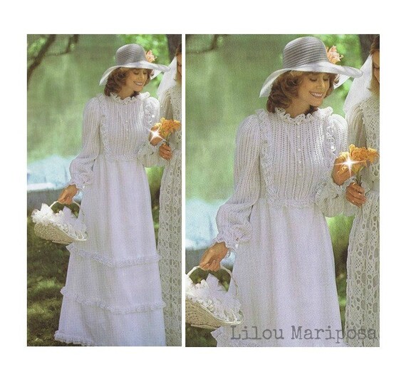 KNITTING DRESS PATTERN Knitting Pattern Vintage Knitting