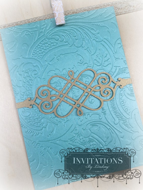 Laser Cut Belly Bands For Invitations 3