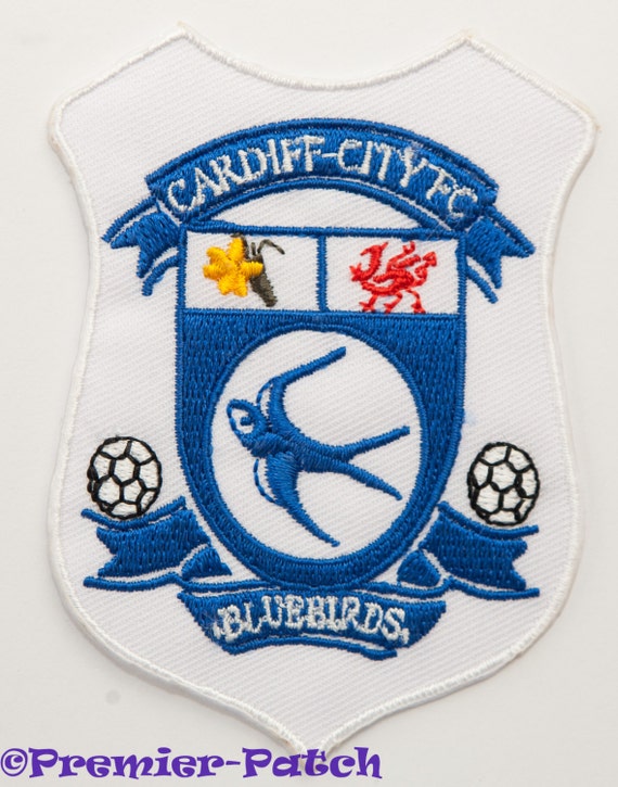 cardiff city fc 1993 retro football shirt