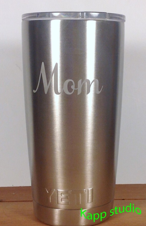 Yeti Personalized Engraved Rambler 20 Oz Tumbler With Standard Name Or