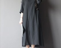 Popular items for linen maxi dress on Etsy