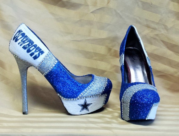 Dallas Cowboys High Heels More styles by MyPrincessPlatforms