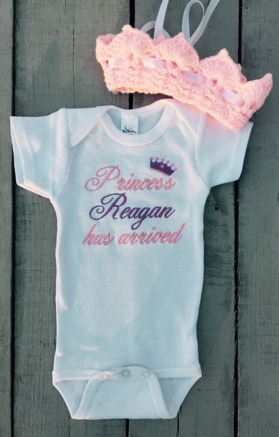 Princess Onesie Newborn Baby Princess ___ Has Arrived baby