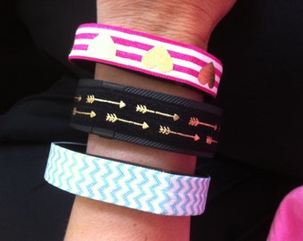 Fun Decorative Bands For Fitness Tracking By BananaWindDesign