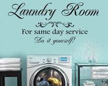Unique laundry room quotes related items | Etsy