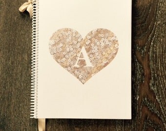 Wedding Planner Book-Wedding Organizer-Engagement Gift-Wedding Planning Guide-Wedding Keepsake-Bridal Shower-Calendar Checklist-Bride Budget
