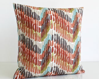 Accent Pillow Cover, Pillow Cover, Cotton Pillow Cover, Pillow Sham, Cushion Cover, Throw Pillow Cover, Pillow Covers - Optic Spice