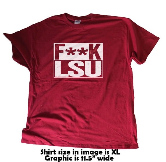 lsu alabama t shirts
