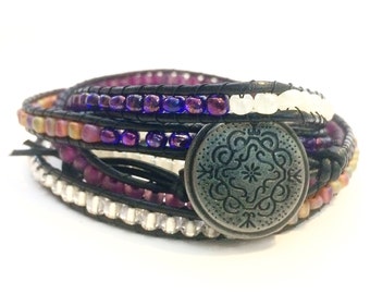 Midnight Magic Wrap Bracelet