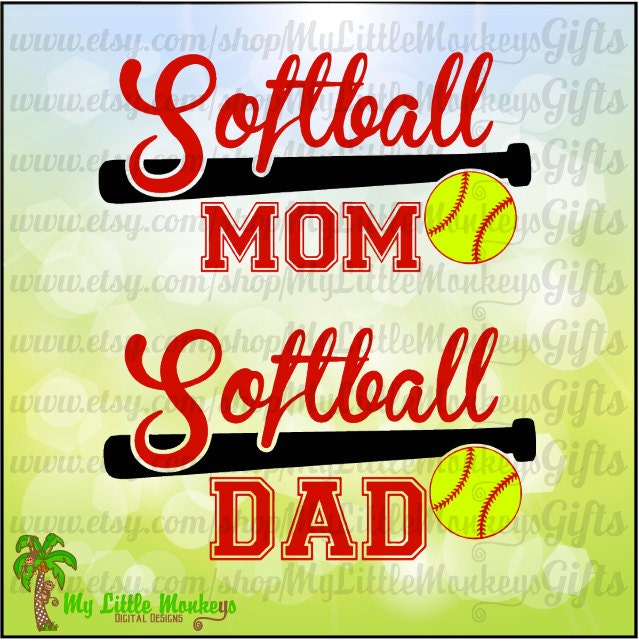 Download Softball Mom Softball Dad Softball Shirt Softball Decal