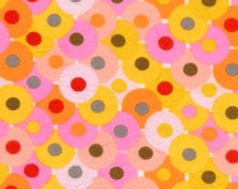 1 YARD Valori Wells - Bliss – Circles- FLANNEL