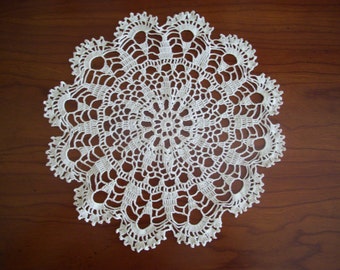 Ladybug Doily Crochet Pattern