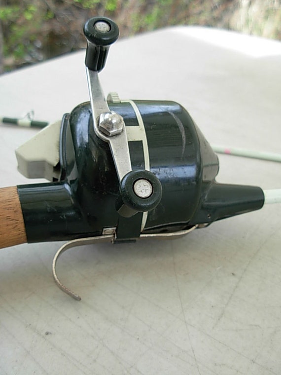 Items similar to Vintage Zebco 77 Reel And Rod Combo Casting Reel