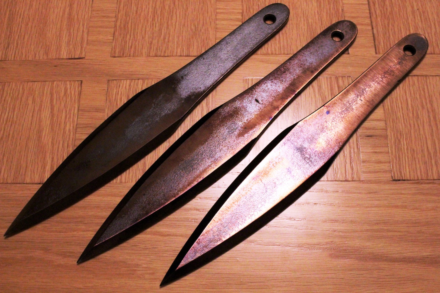 Bob Patrick Crescent Knife Works ClawZ Throwing Knives Set