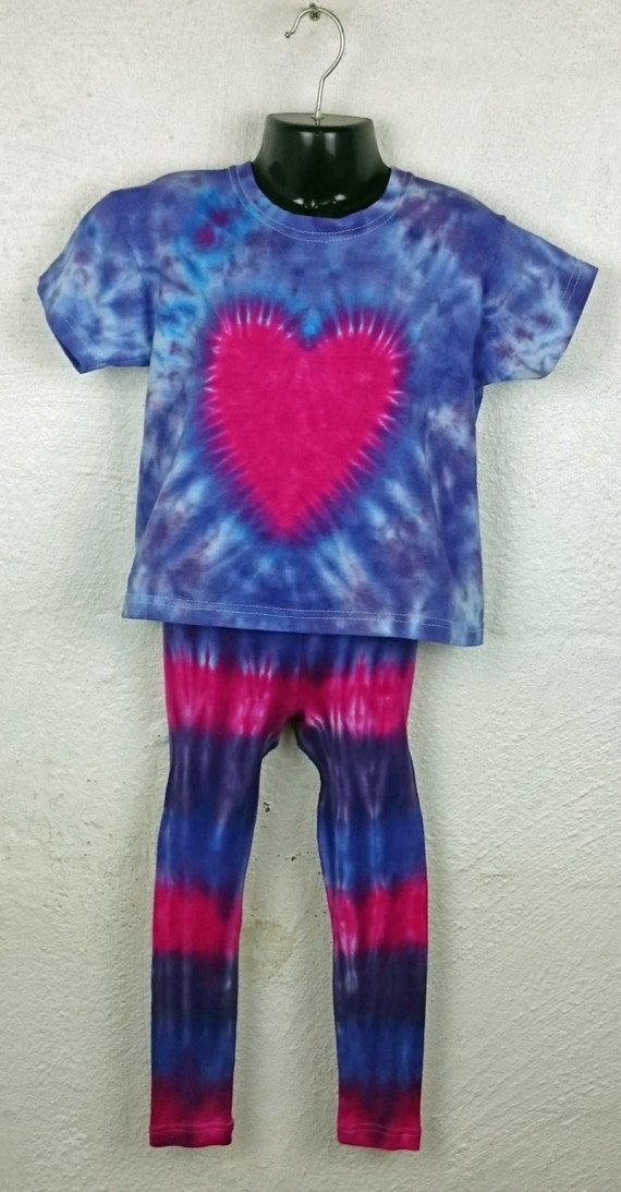 Tie dye kids set Children's tie dye children's