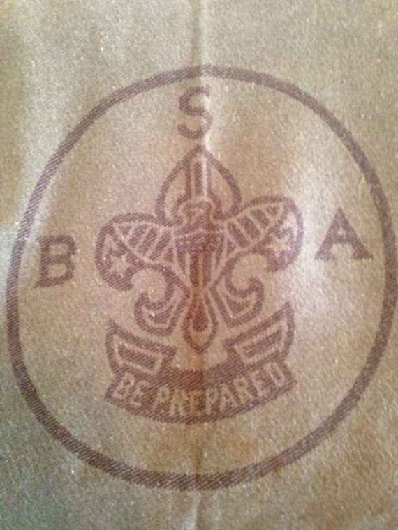 Vintage Wool Boy Scout Blanket by GeekKinkTexas on Etsy