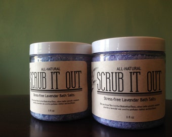 Stress-Free Lavender Bath Salts