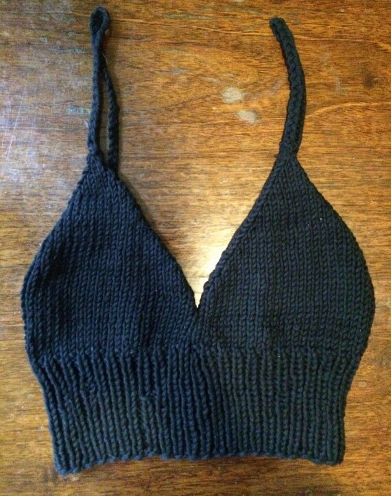 Bralette by Marsknits on Etsy