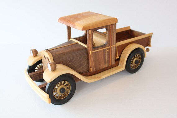 1928 Chevy Pick-up Truck Wood Model