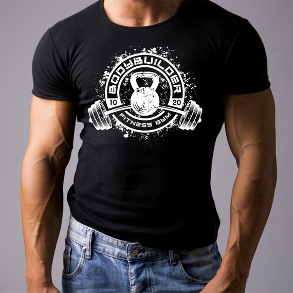 Bodybuilding Gym Mens Clothing T shirt Top Weightlifting