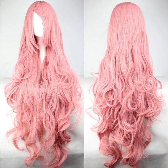 Pink Cartoon wigs Cosplay wig High quality wigs cos by lufeng09