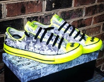 batman converse glow in the dark