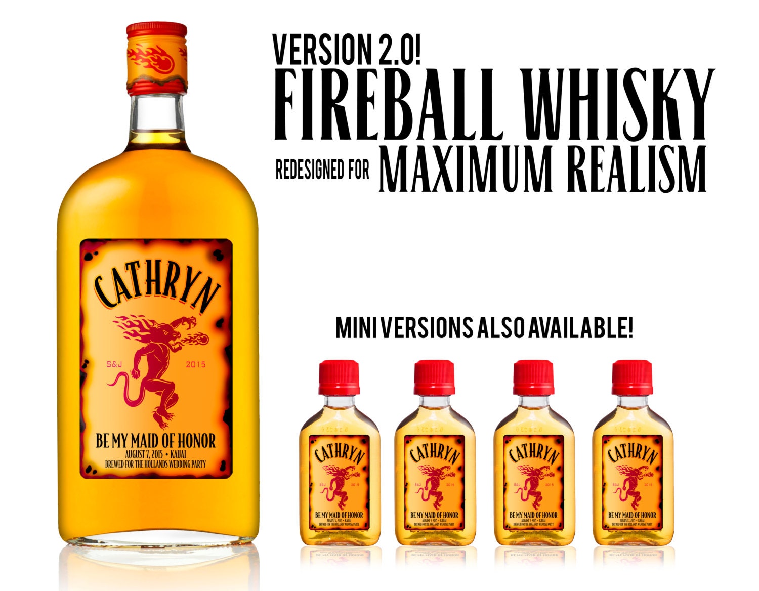 fireball whiskey sizes